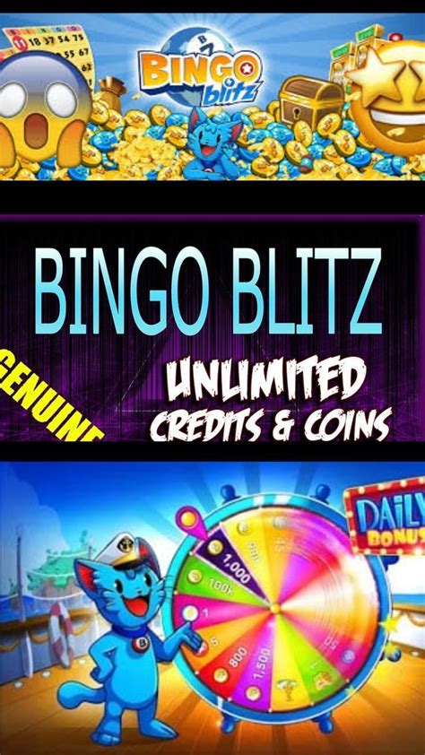Each bonus may only be available once. . Bingo blitz credits hack